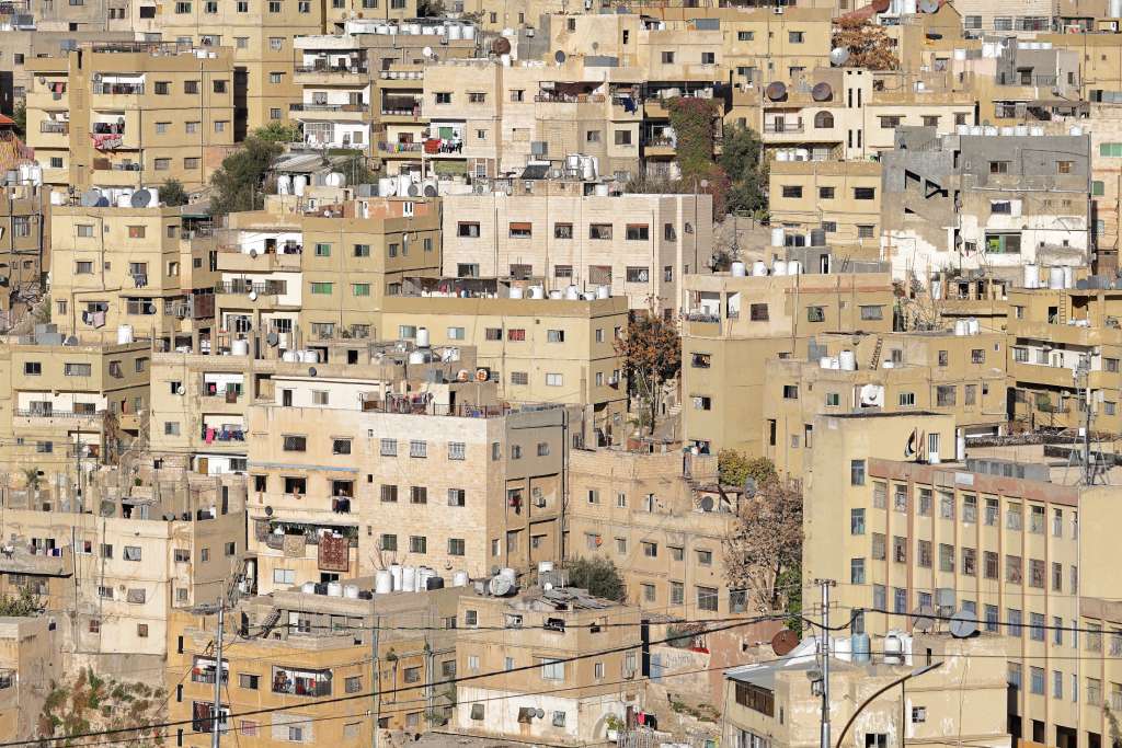 Amman centre ville, plein cadre, Jordanie