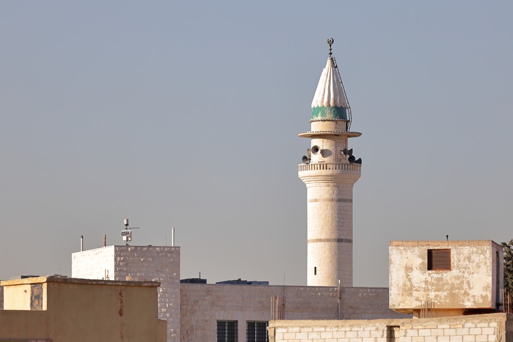 Amman, une des très nombreuses mosquée, Jordanie