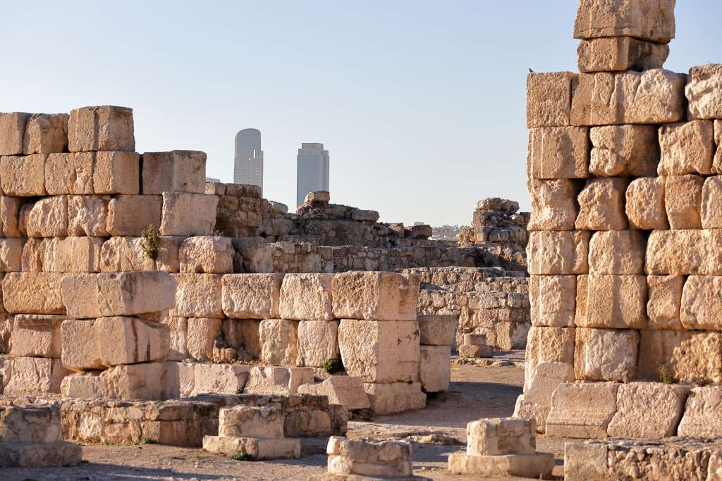 Amman de la Citadelle, passé et présent, Jordanie