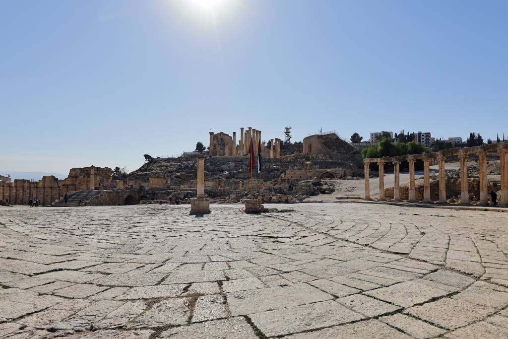 Jerash Place, Square, Jordanie