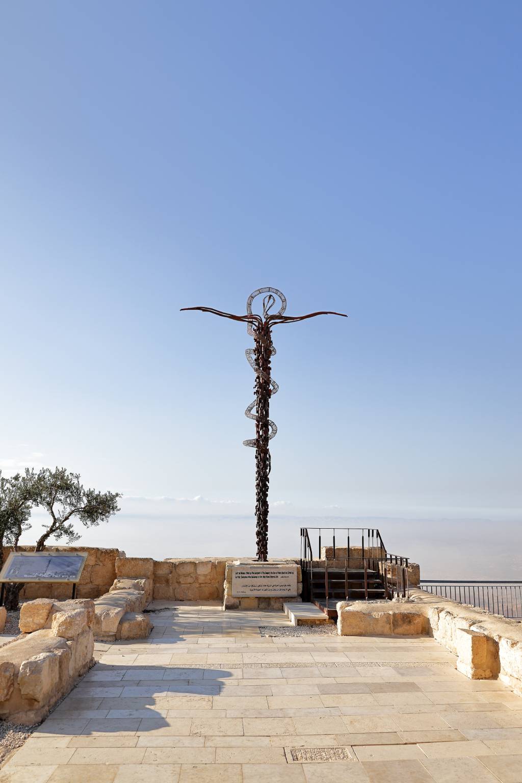 Brazen Serpent, Nebo Mount, Jordanie